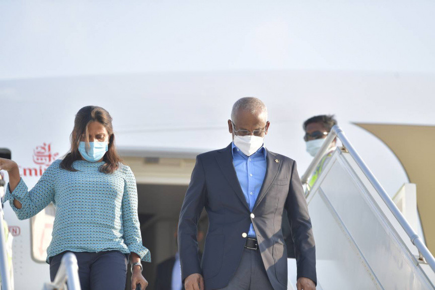 ރައީސް ޞާލިޙްއާއި އަނބިކަނބަލުން ފަޒްނާ