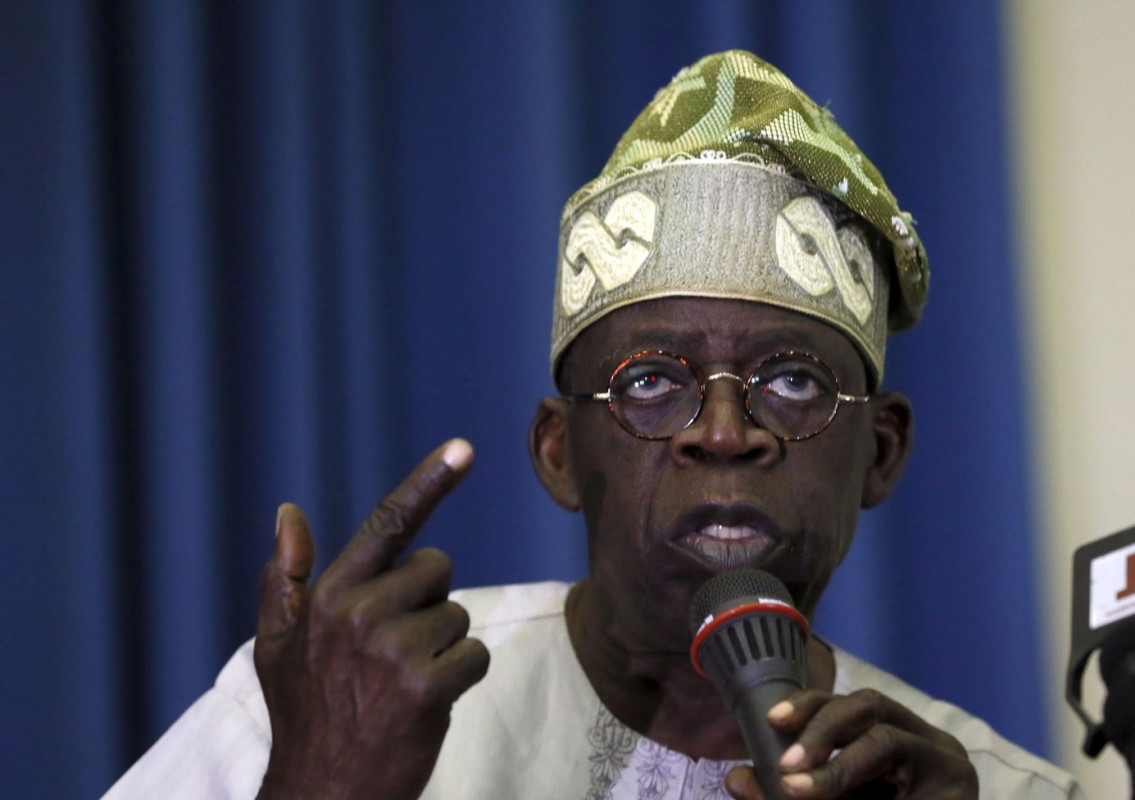 ނައިޖީރިއާގެ ވެރިކަން ކުރާ ޕާޓީގެ ކެންޑިޑޭޓް ބޮލާ ޓިނޫބޫ