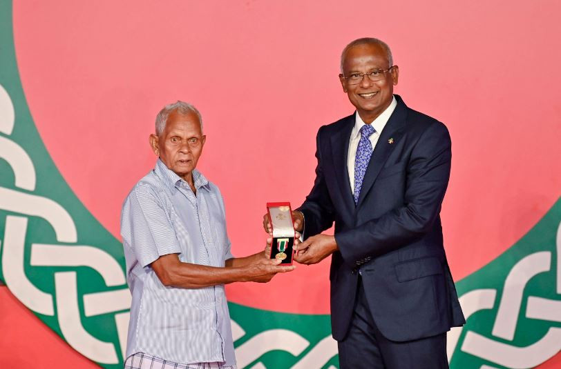 This year’s National Day reception was held at Dharubaaruge on Thursday evening