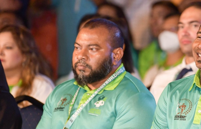ބޮޑީބިލްޑިން އެސޯސިއޭޝަންގެ ރައީސް އިބްރާހީމް ހަމީދު (އިއްބެ)