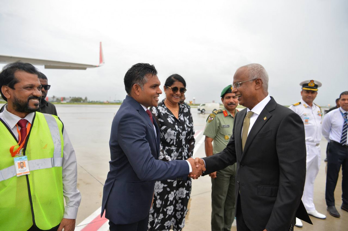 ރައީސުލްޖުމްހޫރިއްޔާ އިންޑިއާއަށް ކުރައްވާ ރަސްމީ ދަތުރުފުޅެއްގައި ފުރާވަޑައިގެންފި