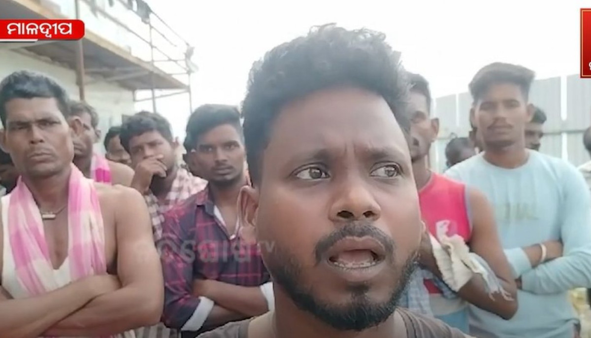 އެހީއަށް އެދި އާންމުކުރި ވީޑިއޯގެ ސްރީންޝޮޓް އެއް. ފޮޓޯ:ނަންޑިގޯޝާ ޓީވީ