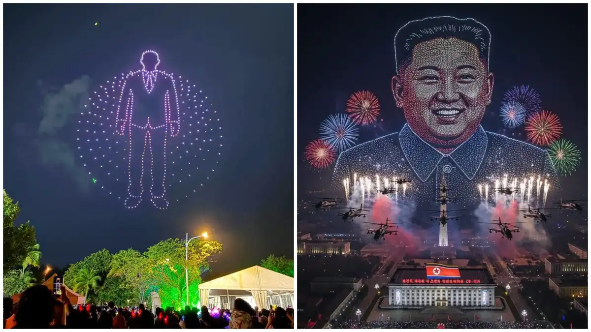 ހުޅުމާލޭގައި ބޭއްވި ޑްރޯން ޝޯ ގައި، ރައީސް މުއިއްޒު ގެ ސޫރަ ވަނީ ދައްކާލާފަ؛ ގައުމުގެ އިގްތިސާދީ ހާލަތަށް ބެލުމެއް ނެތި ވެރިންގެ މަތިވެރިކަން ދެއްކުމަށް މިފަދަ ކަންކަން ކުރުމަކީ ހުދުމުހުތާރު ވެރިންގެ އާދަ އެއް