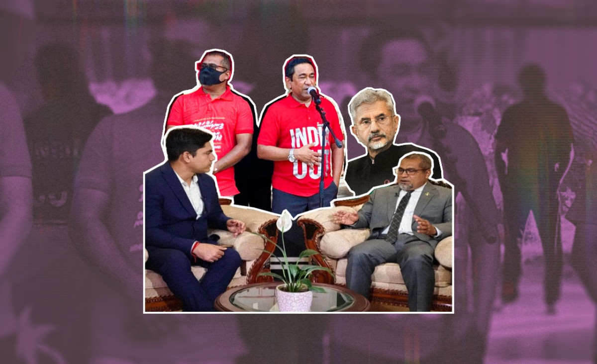 ފޮރިން މިނިސްޓަރ އަބްދުﷲ ޚަލީލް އައު އަހަރާ އެކު ފުރަތަމަ ވަޑައިގަތީ އިންޑިއާ އަށް