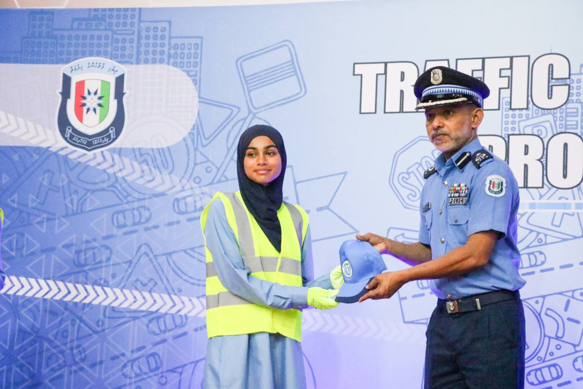 School Traffic Monitor Program at Dh. Atoll Education Center Concludes