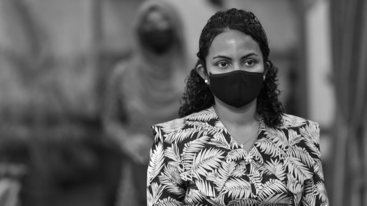 Aminath Shauna was appointed as the Minister of Environment, Climate Change and Technology on May 5