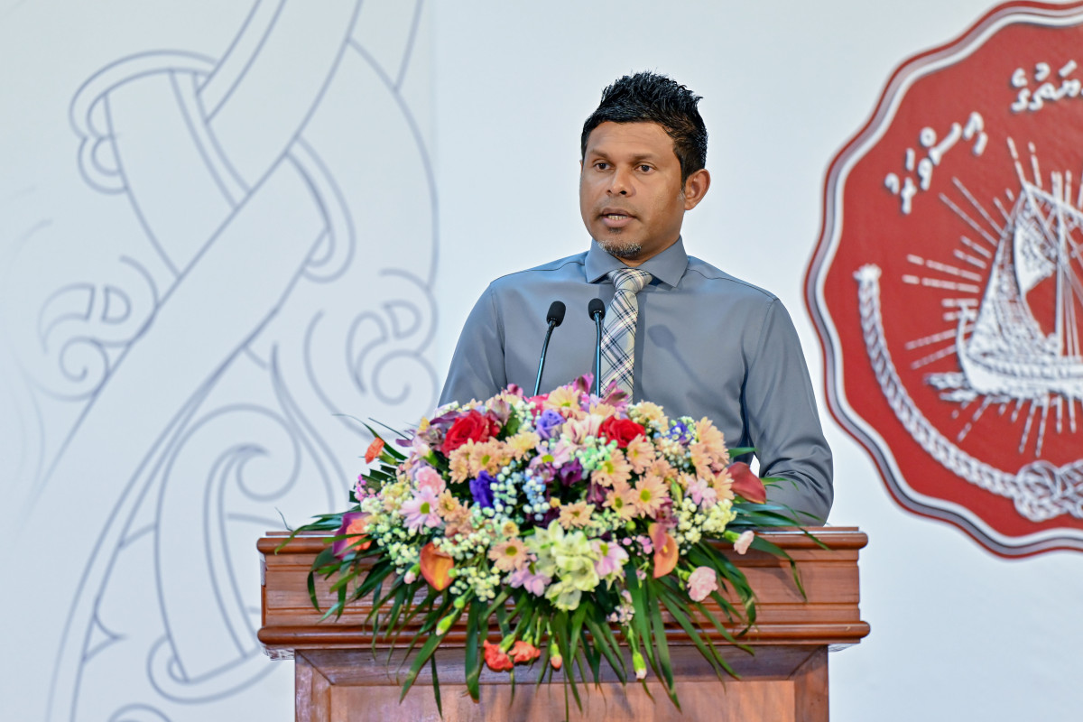 "ކަޅުއޮށްފުންމި - ދިވެހި ޤައުމިއްޔަތުގެ ދަރުބާރު" ހުޅުވުމުގެ ރަސްމިއްޔާތުގައި ނައިބު ރައީސް ވާހަކަފުޅު ދައްކަވަނީ