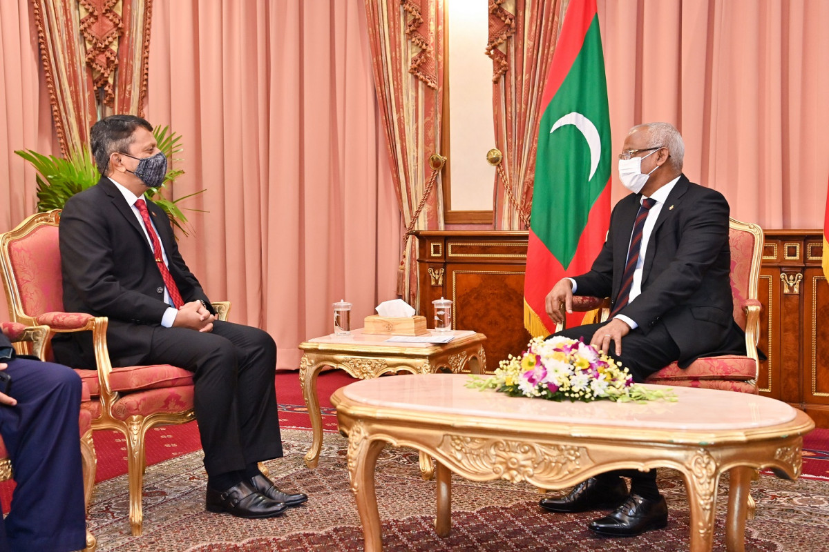 The Bangladeshi High Commissioner paid a farewell call on the President on Tuesday