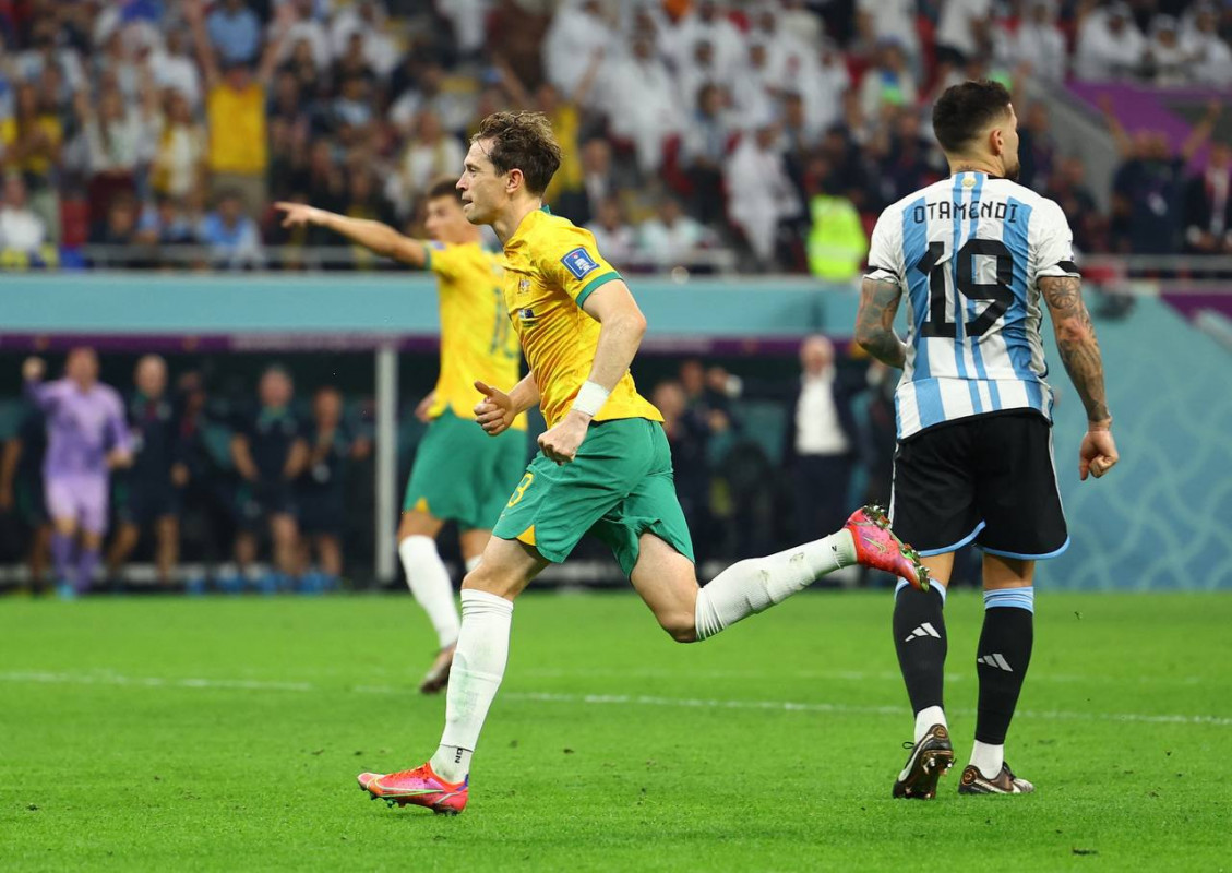 އޮސްޓްރޭލިޔާ އަދި އާޖެންޓީނާ ކުޅުނު މެޗުގެ ތެރެއިން - ފޮޓޯ: ރޮއިޓާސް