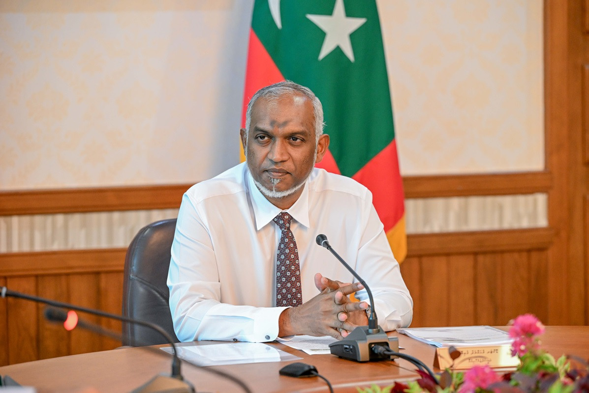 ރައީސުލްޖުމްހޫރިއްޔާ މުޙައްމަދު މުއިއްޒު