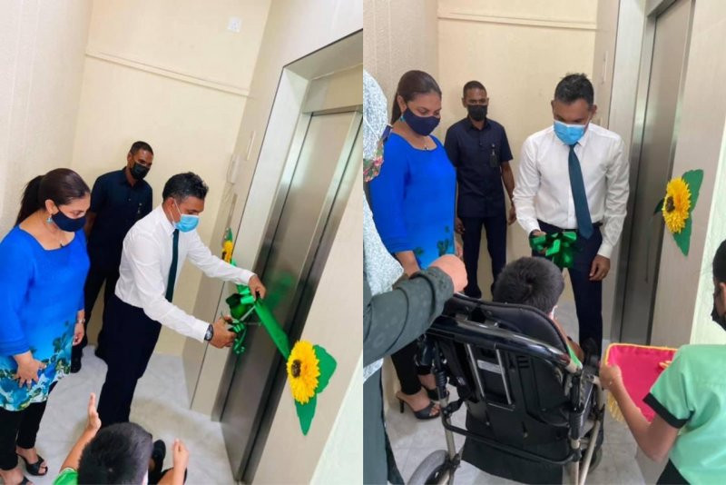 ނުކުޅެދުންތެރިކަން ހުންނަ ކުދިންނަށް ހާއްސަކޮށްގެން ކަލާފާނު ސްކޫލުގައި ބެހެއްޓި ލިފްޓު ހުޅުވުމުގެ ރަސްމިއްޔާތުގެ ތެރެއިން