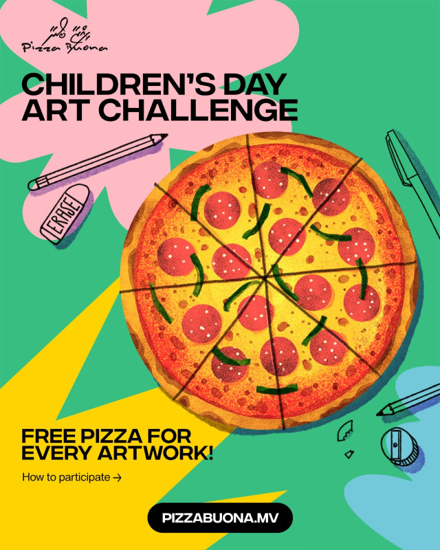 ކުޑަކުދިންގެ ދުވަހާއި ގުޅިގެން ޕިއްޒާ ބޯނާގެ ޚާއްސަ ކުރެހުމުގެ ޗެލެންޖެއް