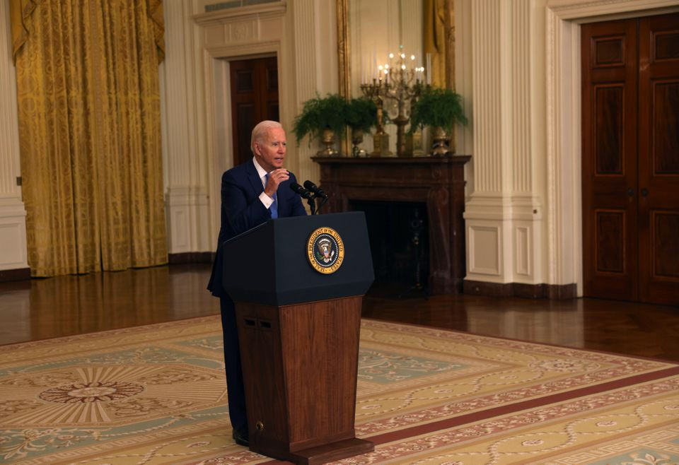 އެމެރިކާގެ ރައީސް ޖޯ ބައިޑަން