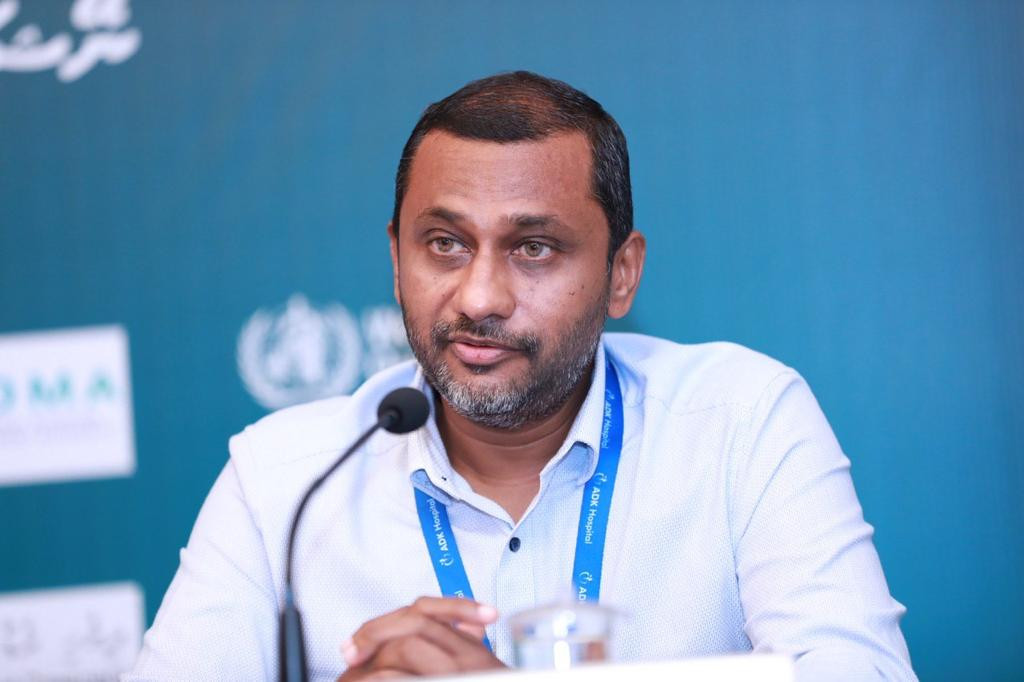 އެންއީއޯސީގައި ބޭއްވި ޕްރެސްގައި އޭޑީކޭގެ އެމްޑީ އައްފާލް ބައިވެރިވެވަޑައިގަންނަވަނީ