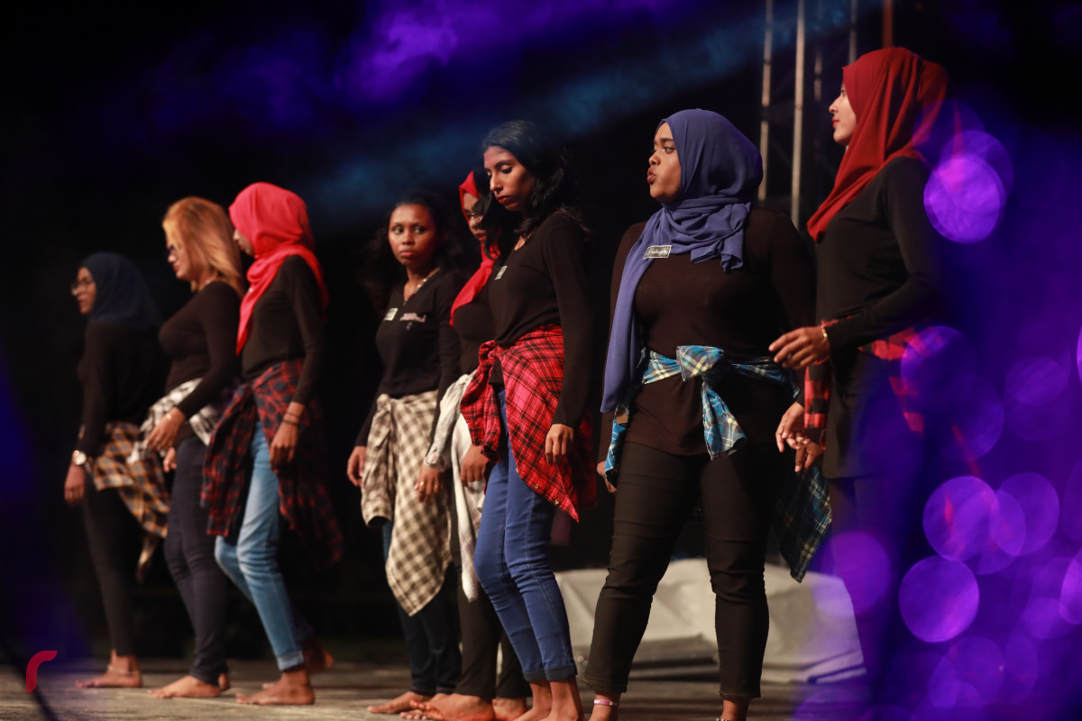 12 އޮގަސްޓު 2019/ހއ.ހޯރަފުށި --ހޯރަފުށީގެ ބޭންޑް އެއް ކަމުގައިވާ މާރަނަ ބޭންޑް ވެސް ވަނީ ޝޯގައި ހަރަކާތް ހުށައަޅާފައި--ފޮޓޯ: ޝުއައިބް މުހައްމަދު