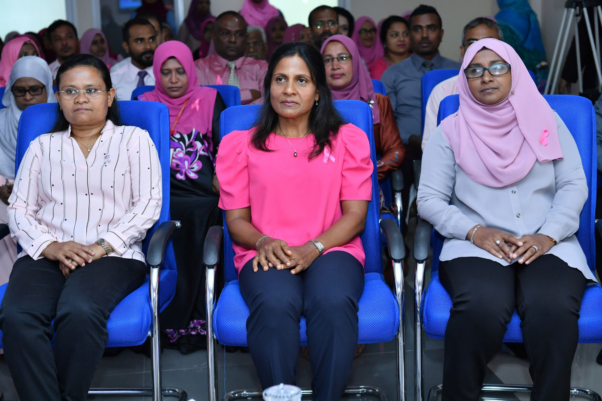 ހުޅުމާލެ ހޮސްޕިޓަލުގައި މެމޯގްރަފީގެ ޚިދުމަތް، ރައީސުލްޖުމްހޫރިއްޔާގެ އަނބިކަނބަލުން އިފްތިތާޙް ކޮށްދެއްވުން -- ފޮޓޯ: ރައީސް އޮފީސް
