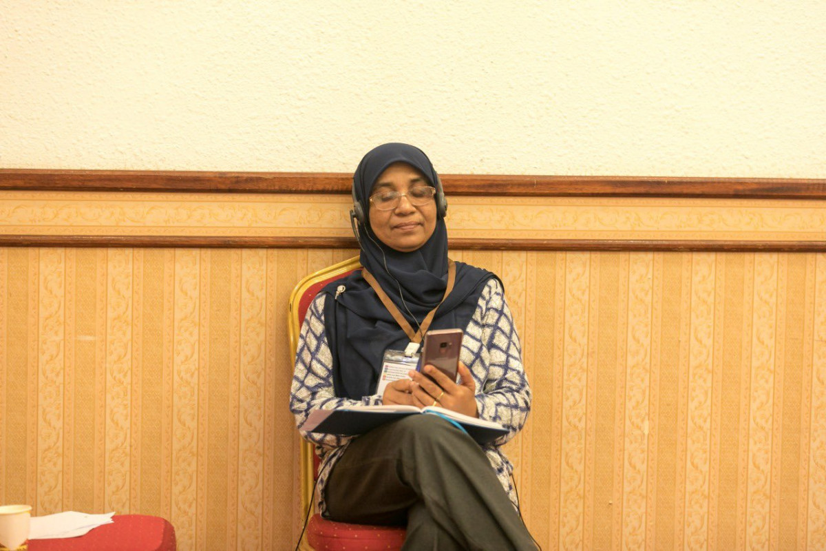 ހެލްތް ޕްރޮޓެކްޝަން އޭޖެންސީ (އެޗްޕީއޭ) ގެ ޑިރެކްޓަރ ޖެނެރަލް މައިމޫނާ އަބޫބަކުރު