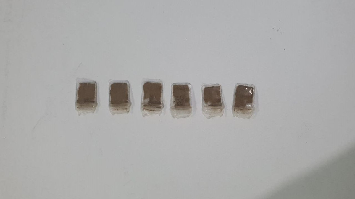 The drugs confiscated during the operations