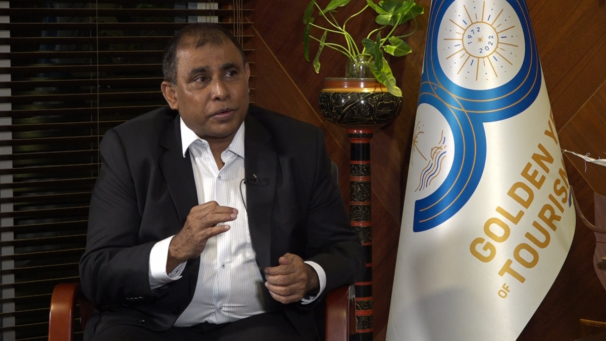 Minister of Tourism Dr. Abdulla Mausoom 