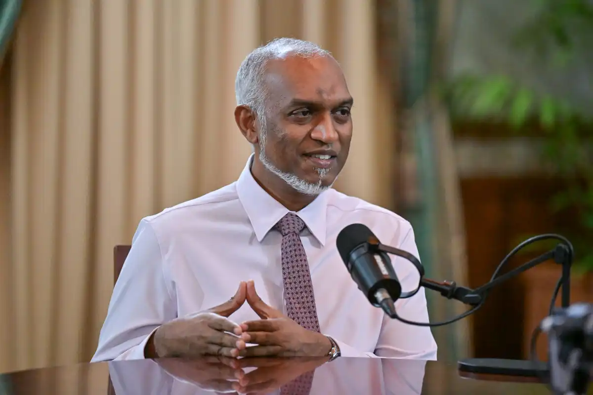 ނޭޝަން ޗެޓް ޕްރޮގްރާމުގައި ރައީސް މުއިއްޒު ވާހަކަފުޅު ދައްކަވަނީ