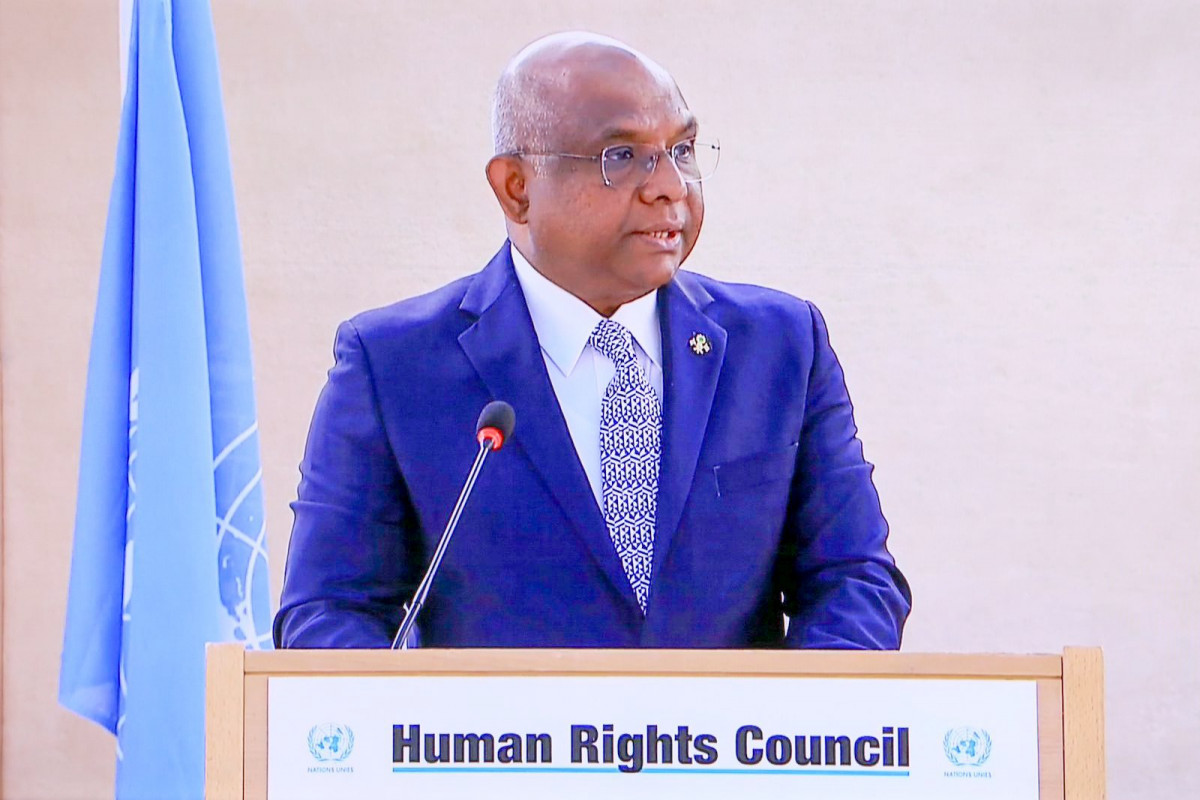 Foreign Minister Abdulla Shahid