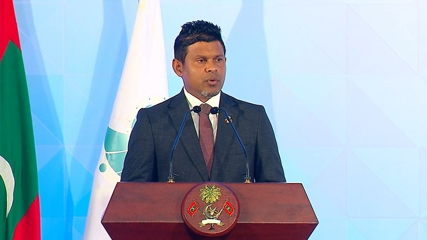 VP Latheef speaking at the opening ceremony of the Maldives Civil Service Conference 2024