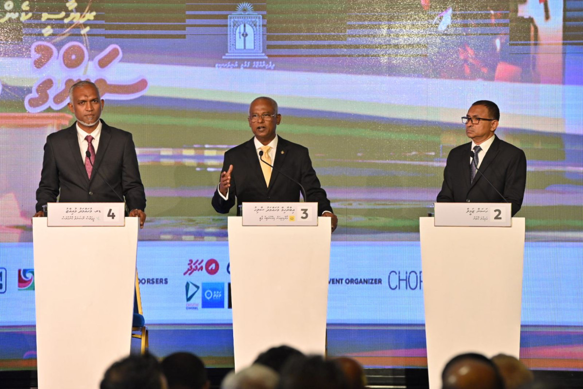 2023 ވަނަ އަހަރުގެ ރިޔާސީ އިންތިޚާބުގައި ވާދަކުރައްވާ ކެންޑިޑޭޓުން ރިޔާސީ ބަހުސްގައި ބައިވެރިވެވަޑައިގަންނަވަނީ