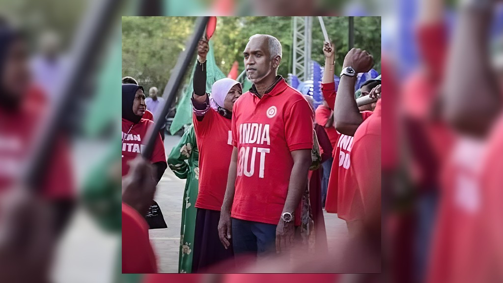 ރައީސް ޑރ.މުހައްމަދު މުއިއްޒު އިންޑިއާ އައުޓް ކެމްޕެއިންގައި