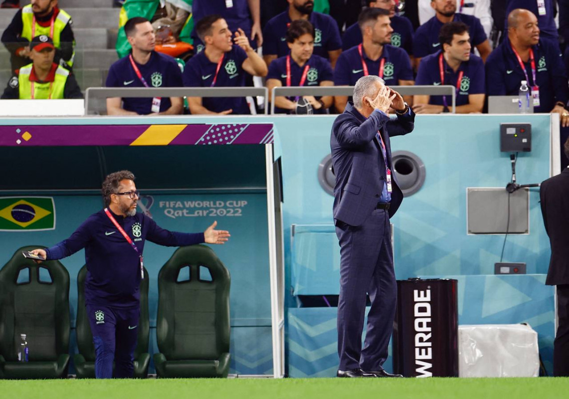 ބްރެޒިލް އަދި ކްރޮއޭޝިއާ ކުޅުނު މެޗުގެ ތެރެއިން - ފޮޓޯ: ރޮއިޓާސް