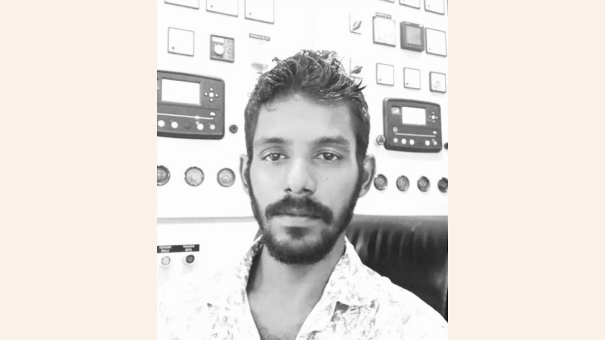 The victim's spouse who was arrested