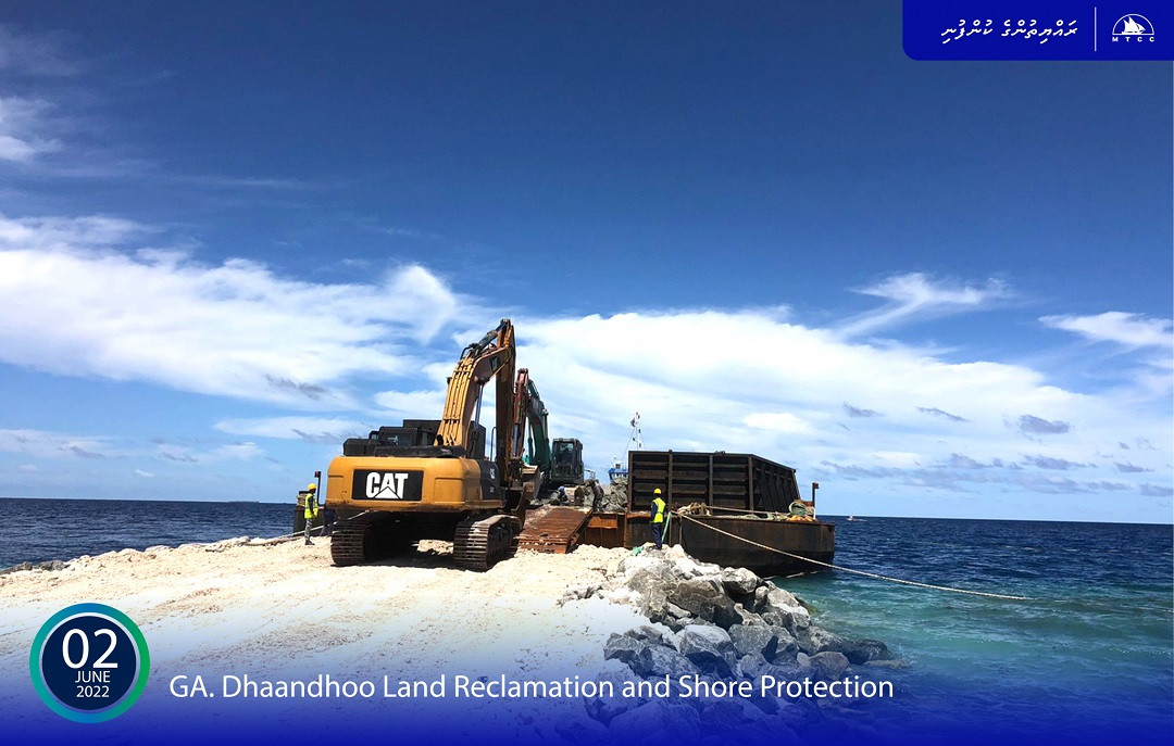 Ga. Dhaandhoo Land Reclamation and Shore Protection project