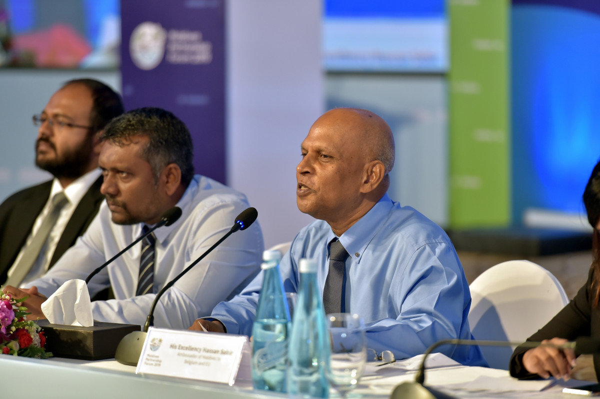 --މޯލްޑިވްސް ޕާރޓްނަރޝިޕް ފޯރަމްގެ ތެރެއިން-- ފޮޓޯ: ރައީސް އޮފީސް