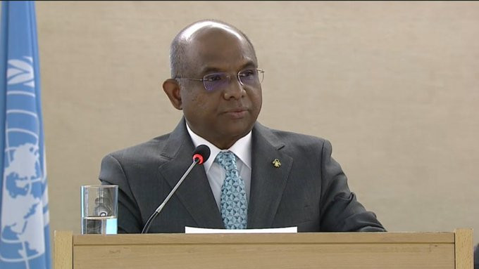 ފޮރިން މިނިސްޓަރ އަބްދުﷲ ޝާހިދު