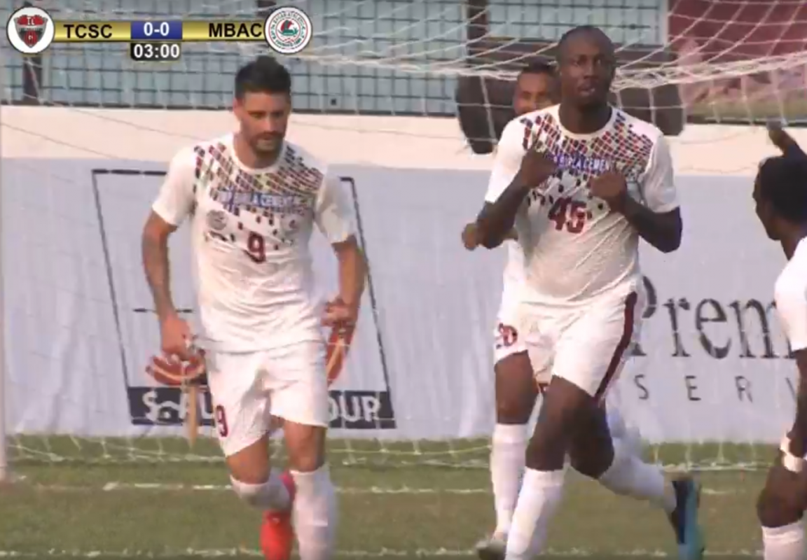 ޓީސީ އަދި މޯހަން ބަގާން ބައްދަލުކުރި މެޗުގެ ތެރެއިން