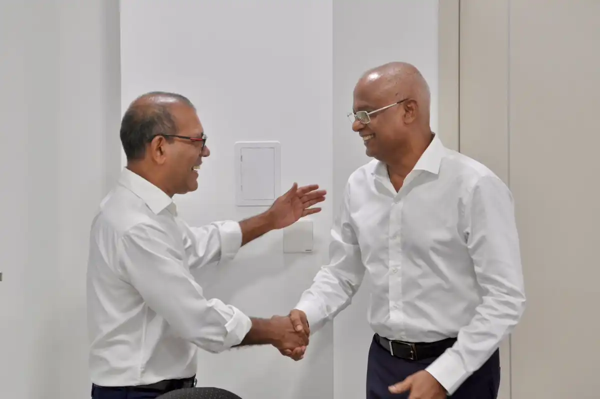 ރައީސް އިބްރާހިމް މުހައްމަދު ސޯލިހް އާ ރައީސް މުހައްމަދު ނަޝީދު ބައްދަލު ކުރައްވަނީ - 24 ޑިސެމްބަރު 2025