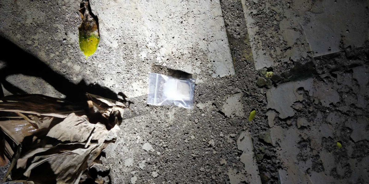 Drugs confiscated in the operation carried out by the Maldives Police Service (MPS)