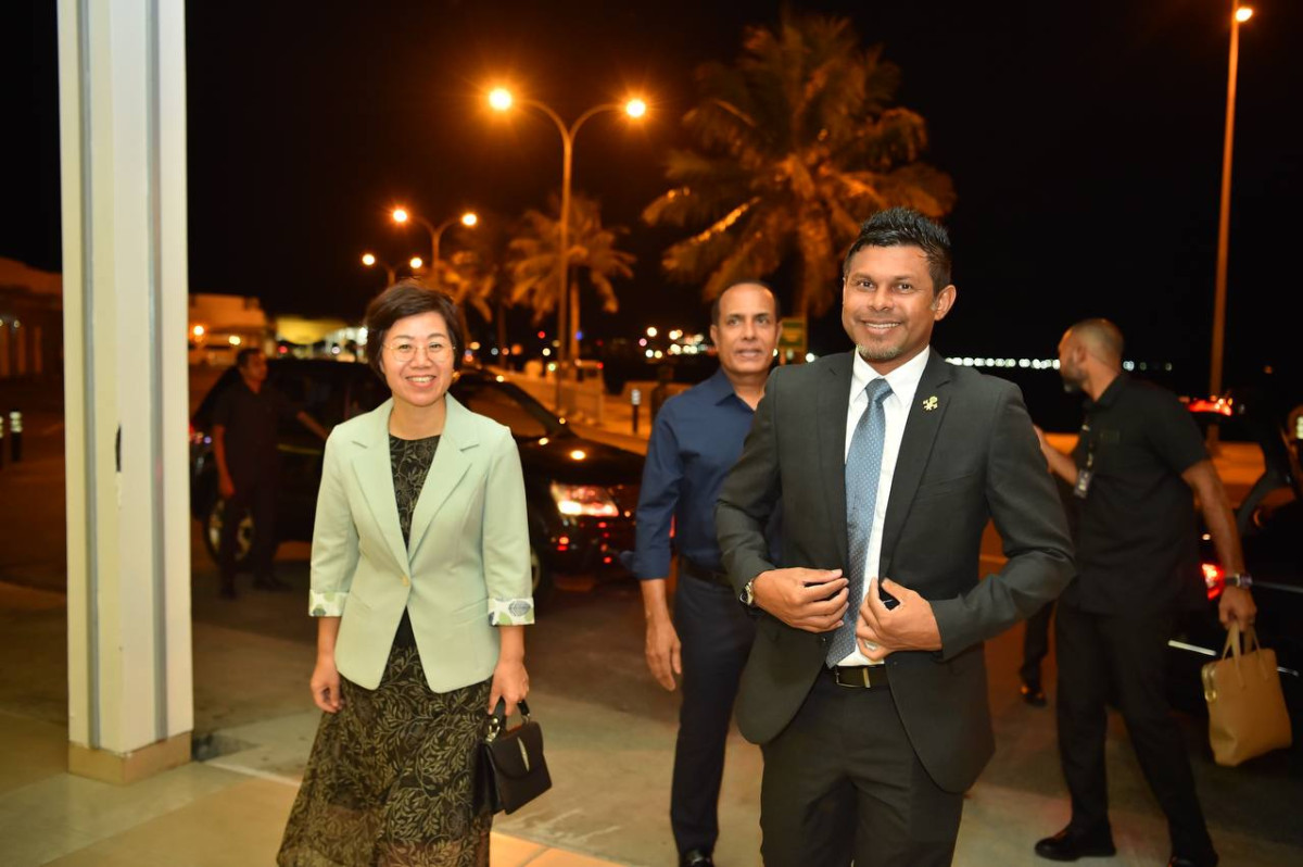 Vice President Hussain Mohamed Latheef has departed for China, on an official visit