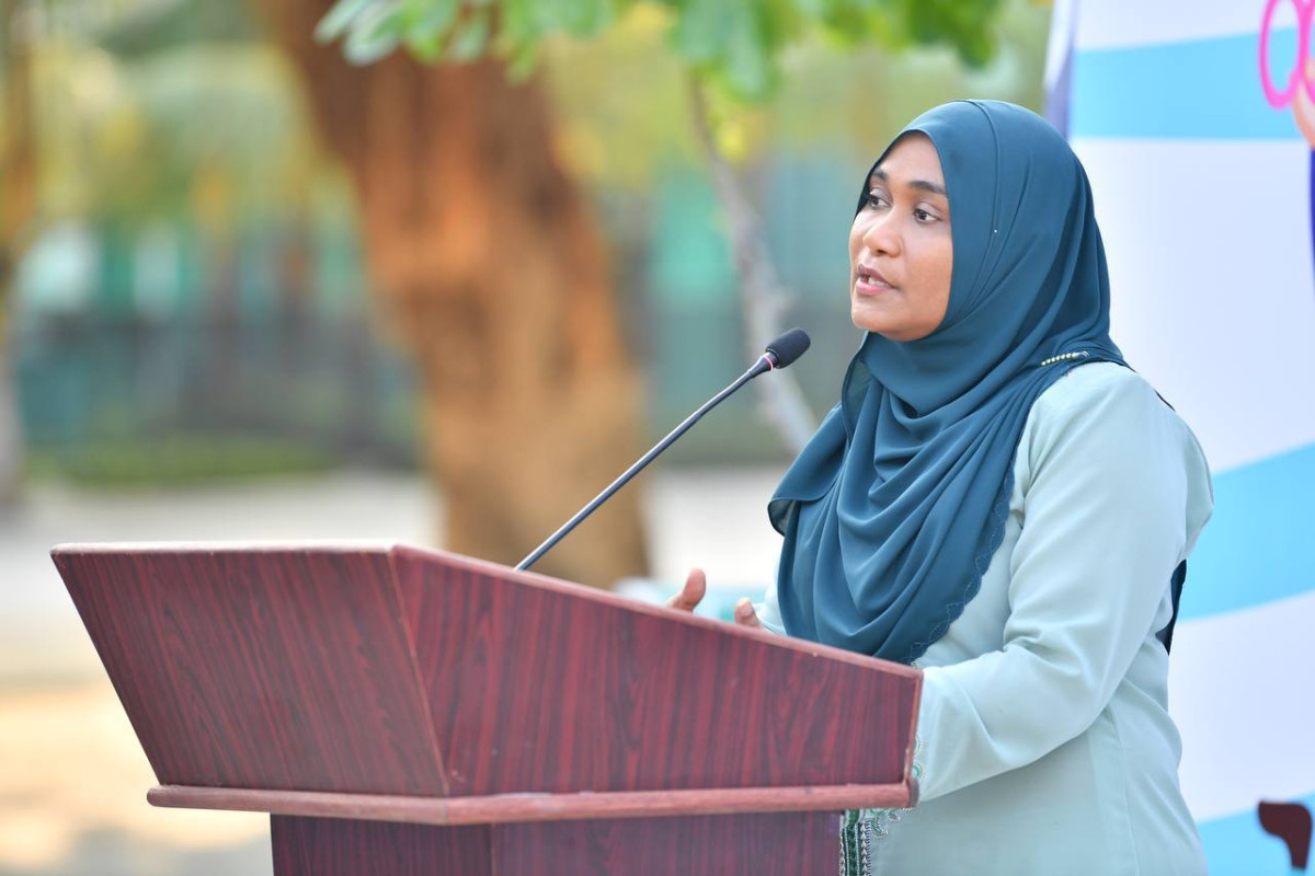First Lady Sajidha Mohamed
