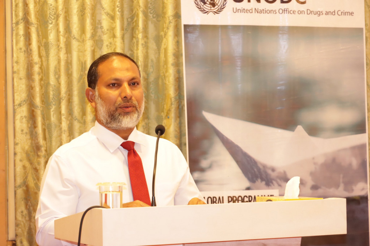 ހޯމް މިނިސްޓަރު އިމްރާން އަބްދުﷲ