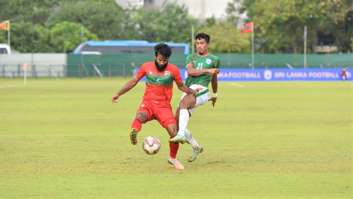 ބަންގްލަދޭޝް އާއި ރާއްޖެ ބައްދަލުކުރި މެޗުގެ ތެރެއިން