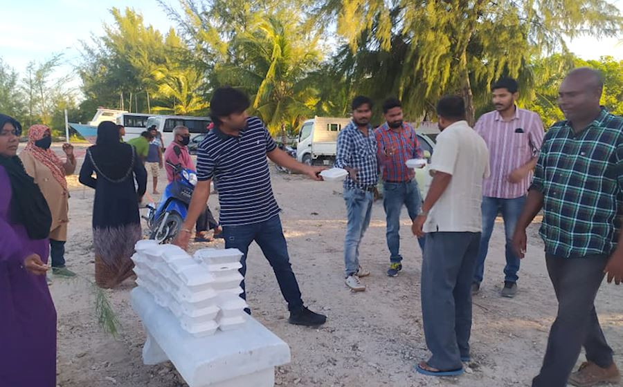 އައްޑޫގެ މަގުހަދާ މީހުންނަށް ސައިދިނުމަށް ހިންގި ހަރަކާތެއްގެ ތެރެއިން