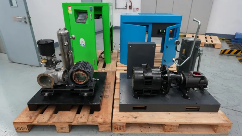 ރަނުން ބައިތައް ހަދާފައިވާ ދެ ކޮމްޕްރެސަރު