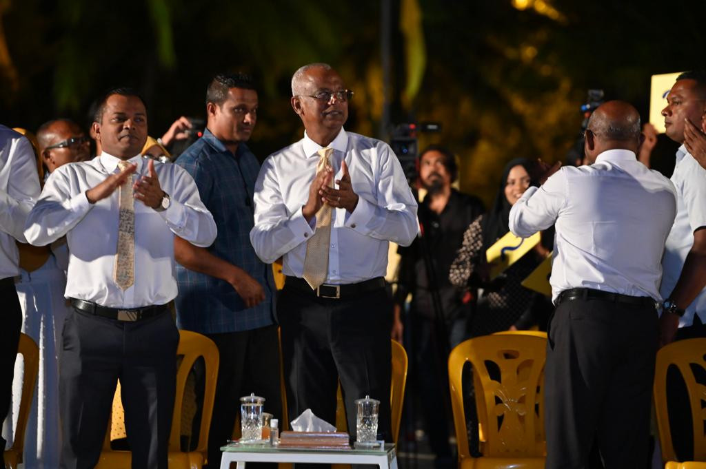 އެމްޑީޕީ އިން އައްޑޫގައި ބޭއްވި ޖަލްސާގެ ތެރެއިން