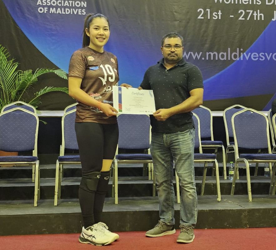 ކްލަބް ވޮލީބޯލް މޮޅުވި މެޗުގެ މޮޅު ކުޅުންތެރިޔާ