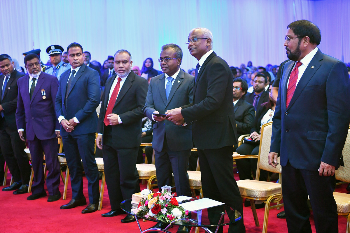 ސުޕްރީމް ކޯޓުގެ ބައެއް ފަނޑިޔާރުން ރައީސް އިބްރާހިމް މުހައްމަދު ސޯލިހުއާ އެކު