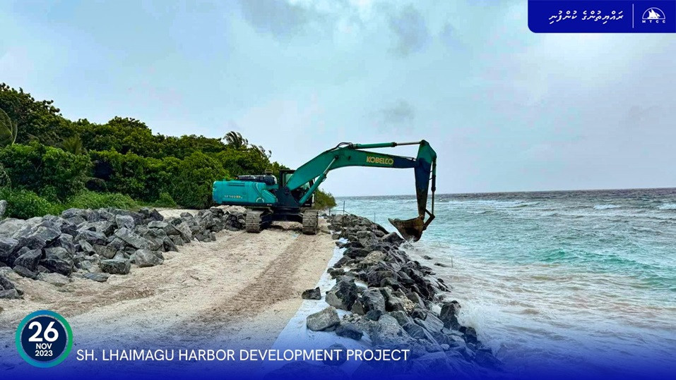 Sh. Lhaimagu Harbor Development Project has reached overall 85% project completion