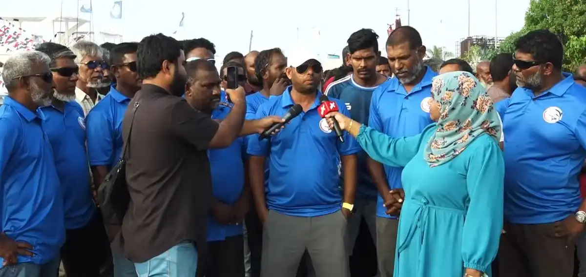 މަސްވެރިން ބޭއްވި ނޫސްވެރިންގެ ބައްދަލުވުމުގެ ތެރެއިން ނަގާފައިވާ ފޮޓޯ އެއް : 13.12.2025