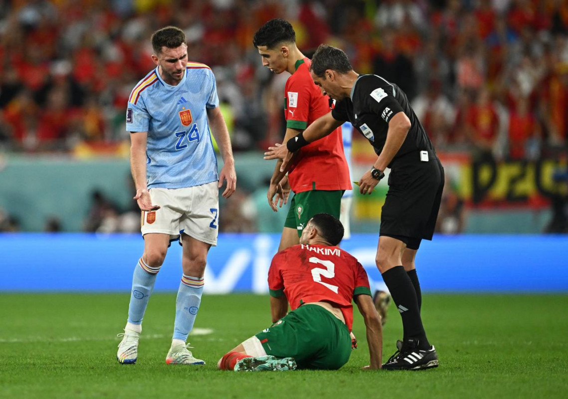 މޮރޮކޯ އަދި ސްޕެއިން ކުޅުނު މެޗުގެ ތެރެއިން - ފޮޓޯ: ރޮއިޓާސް