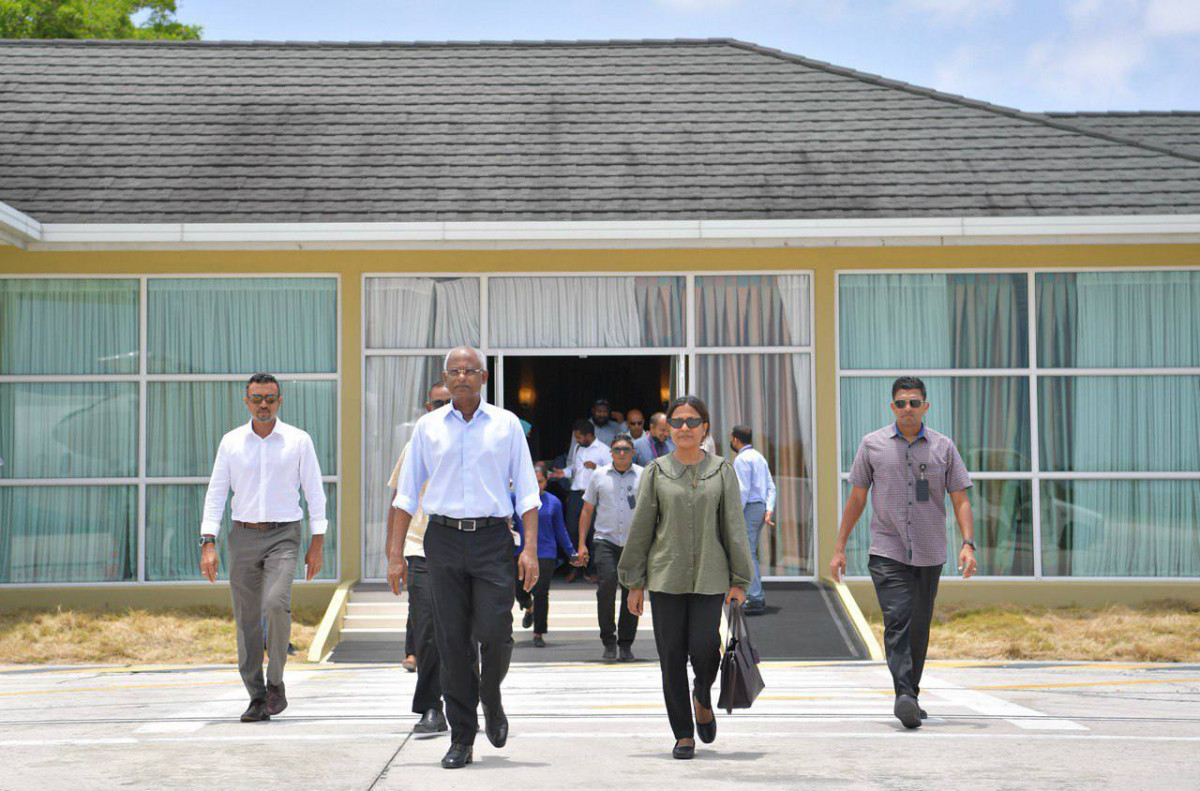 First Couple concludes four-day tour of Fuvahmulah and Addu cities
