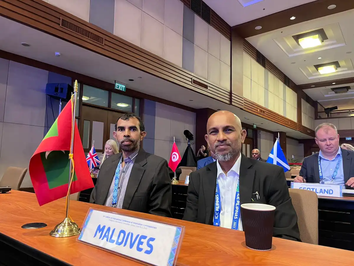 އިންޓަނޭޝަނަލް ކޮންފަރެންސް އޮފް އިންފޮމޭޝަން ކޮމިޝަނާސްގެ 14 ވަނަ ބައްދަލުވުމުގައި ރާއްޖެއިން ބައިވެރިވަނީ. މިއީ މި ކޮންފަރެންސްގައި ދިވެހިރާއްޖެއިން ބައިވެރިވި ފުރަތަމަ ފަހަރު
